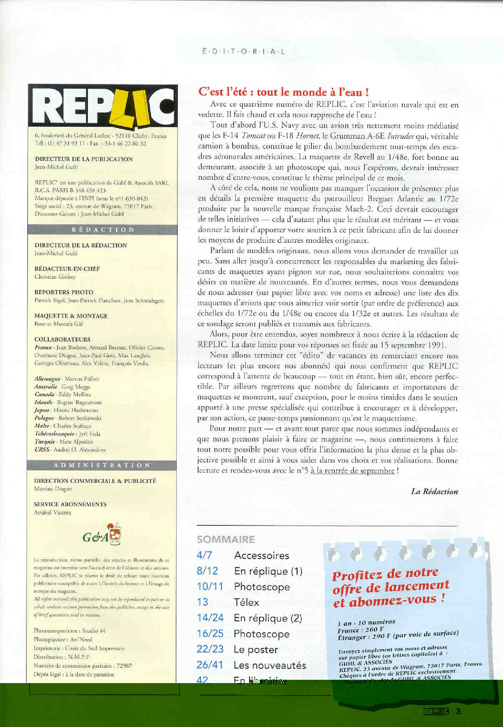 Replic 004 - A-6 Intruder, Breguet Atlantic